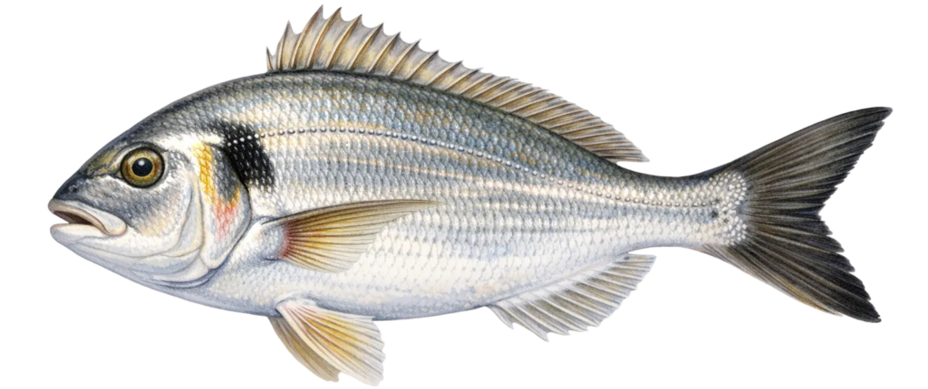 Image d'illustration d'une daurade royale
